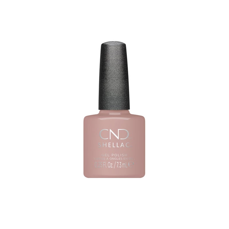 CND Shellac Gel Nail Polish, Long-lasting Nail Paint Color with Curve-hugging Brush, 185 Field fox, 0.25 fl oz - Image 1